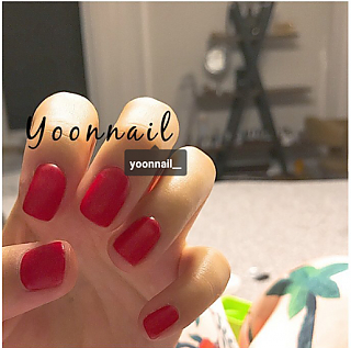 윤네일 레드무광 thumbnail image